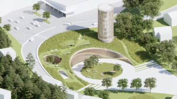Uklapanje u teren volumena trgovačkog centra