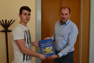 Luka Planinić I Gradonačelnik Renato Krulčić