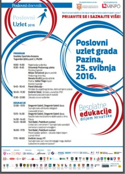 Poslovni uzlet letak